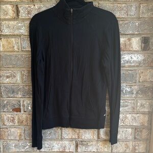 Amazon Essentials Black Full-Zip Sweatshirt